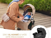 kinderkraft Коляска 2-в-1 yoxi серый