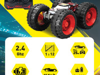 as kids 7530-20292 mașină cu radio control "land buster" roșu
