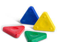 primo  creioane triunghiulare de ceară jumbo 6 culori