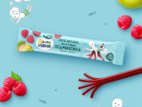 ФрутоНяня Фруктовые кусочки "Осьминожка" Яблоко-малина (12 м+) 16 гр. 