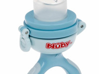 nuby nv05008 Ниблер силиконовый (розовый/голубой)