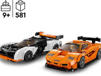 lego speed champions 76918 constructor "mclaren solus gt & mclaren f1 lm" (581 el.)