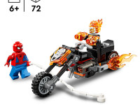 lego marvel 76335 constructor "spider-man vs. ghost rider " (72 el.)