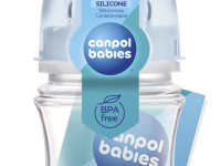 canpol 35/217 biberon cu sistem anti-colik easy start "newborn baby" 240ml (3+)