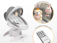 caretero 8001 balansoar electronic "opti" (p&acirc;nă la 9 kg.) gri