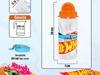 kids licensing hw00011 Бутылка тритановая с ремешком "hot wheels" (500 мл)