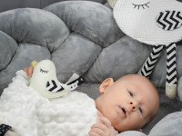 babyono-767 1537 Мягкая игрушка-платок "Маленькая Птичка"