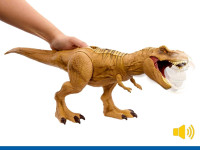 jurassic world hnt62 Огромная фигурка динозавра "Ти-рекс" (49 см.)