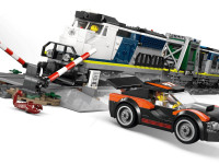 lego city 60508 constructor "jaf &icirc;n trenul poliției" (1313 el.)