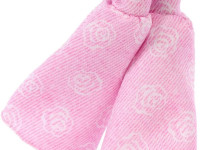 barbie jjn72 păpușa barbie "deluxe style fashion doll №12" &icirc;ntr-un top roz și blugi evazați