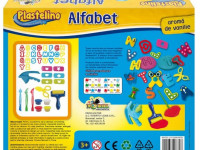 plastelino int6703 set de modelare "alfabet din plastilina"