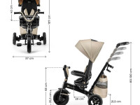 kinderkraft Трицикл easytwist бежевый