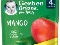 gerber organic piure mango 80 gr. (4 m +)