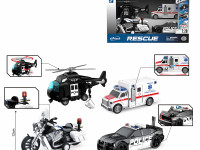 op 201997233 set de vehicule de poliție wenyi ((wy500-4)
