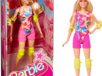 barbie hrb04 păpușă de colecție "barbie pe patine cu rotile"