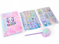 canenco cc60346 agenda cu pix puf "cutie crew"