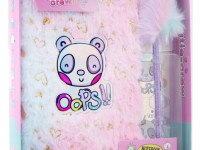 canenco cc60346 agenda cu pix puf "cutie crew"