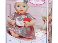 zapf creation 705438 set de îmbrăcăminte baby annabell „tinuta glamourous” (43 cm.)