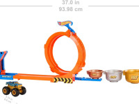 hot wheels jbx64  Игровой набор "monster trucks loop-and-flip trophy challenge"