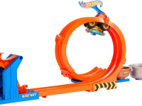 hot wheels jbx64  Игровой набор "monster trucks loop-and-flip trophy challenge"
