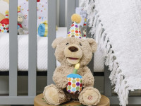 gund 6049942 Музыкальный мишка “happy birthday” (43см)