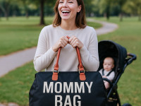 baby mix 58350 geantă pentru mămici "mommy bag" negru