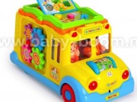 hola toys 796 jucarie muzicala  "autobuzul școlar" 