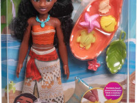 disney princess jfc40 păpușa "prințesa moana" din seria "prietenii mării" cu nisip