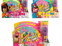 barbie hcd25 papusa surpriza "color reveal neon" in asortiment