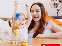 classic world 53795 Деревянная игра-шнуровка "Цифры"