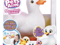 zuru pets alive 9548 set de joc "mama rață cu rătuci"
