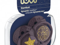 lovi 22/892 suzeta dinamica din silicon "stardust" (0-3 m) 2 buc. 