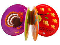 bocioland-194 0137 Мягкая обучающая книжка с пищалкой "Енот" bl013