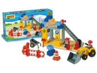 androni giocattoli 8526-0000 constructor "santier de construcții" (39 el.)