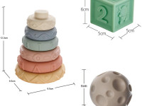 op 202142746 set de jucării din silicon (27 buc.)Набор силиконовых игрушек (27 шт.)