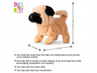 pugs at play pap28 jucărie interactivă "cățeluș peanut"