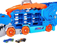 hot wheels hng50 mega transportor "t-rex" cu 2 mașini