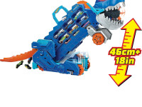 hot wheels hng50 mega transportor "t-rex" cu 2 mașini