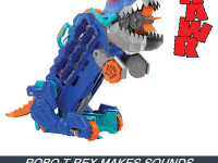 hot wheels hng50 mega transportor "t-rex" cu 2 mașini