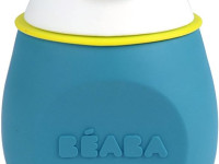 beaba 2687 Силиконовый поильник 2в1 "babysqueez" 180 мл. (синий)