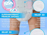 joonies premium soft scutece-chilotei l (9-14 kg) 44 buc.