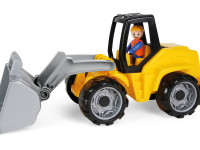 lena 04412 Игрушка "Погрузчик с фигуркой" (36 см).