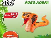 zuru robo alive 71137 jucărie interactivă "regele cobra"