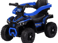 chipolino rocatvh02502ye masina atv cu m&acirc;ner (albastru)