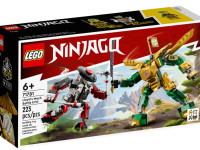 lego ninjago 71781 Конструктор "Битва роботов Ллойда evo" (223 дет.)
