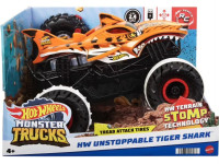 hot wheels hgv87 mașină monster trucks „tiger” cu telecomanda 