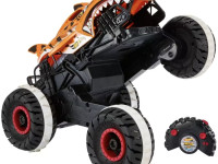 hot wheels hgv87 mașină monster trucks „tiger” cu telecomanda 