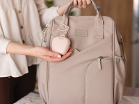 babyono-19632 Силиконовый контейнер для пустышки 1656/02 (розовый)