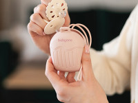 babyono-19632 Силиконовый контейнер для пустышки 1656/02 (розовый)