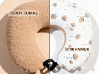 sevi 77-14 pernă pentru alăptare "teddy brown"